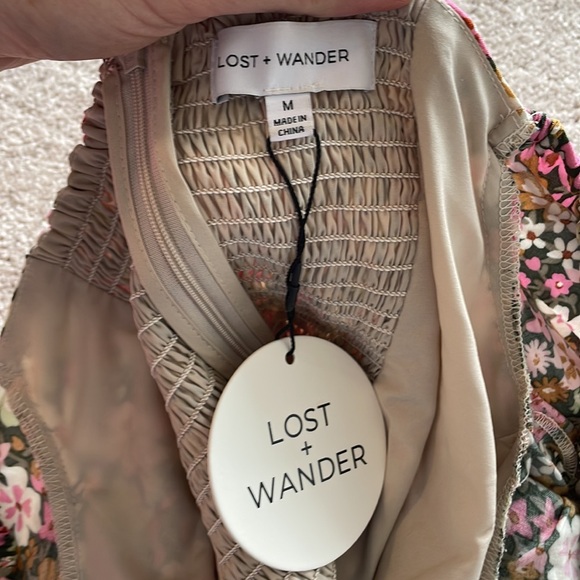 Lost and Wander floral dress. - Picture 5 of 5